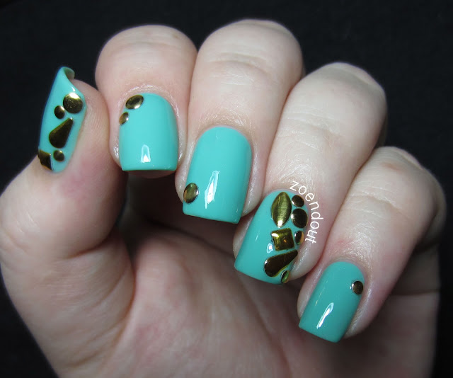 Zoendout Nails: I went crazy with these Born Pretty Store Studs!