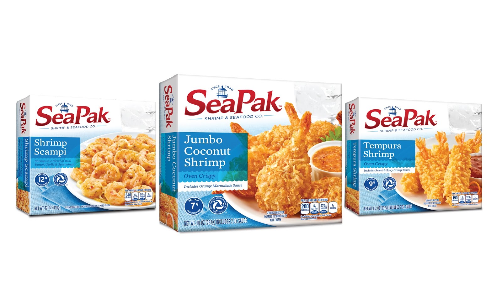 SeaPak Redesigned Packaging Of The World