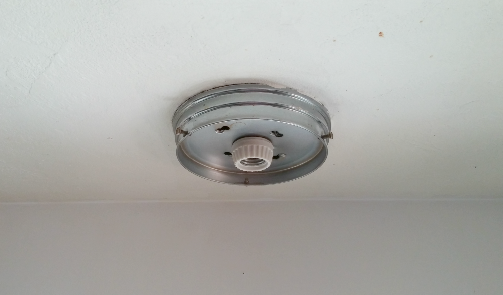 How To Replace A Light Fixture Little Vintage Cottage