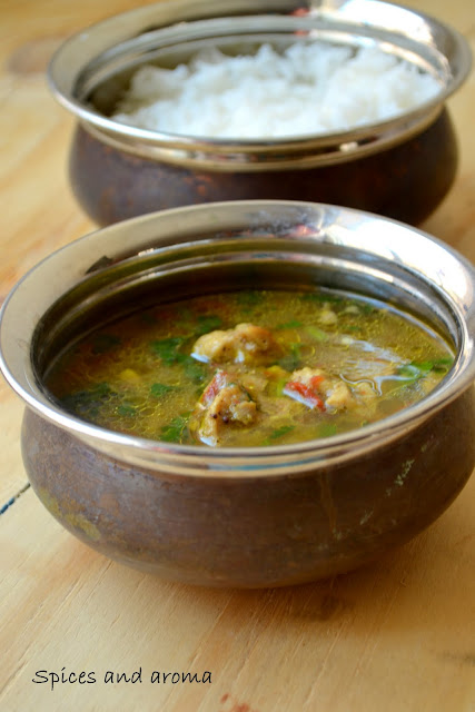 Spices and aroma: Chicken rasam - A South Indian soup