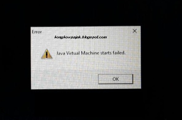 Java error message