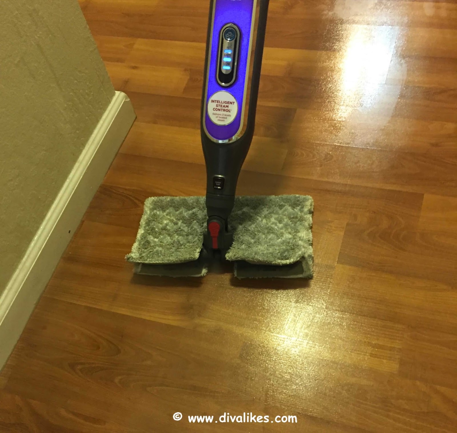 Steam Sanitize Floors With Shark Genius Steam Pocket Mop System Diva