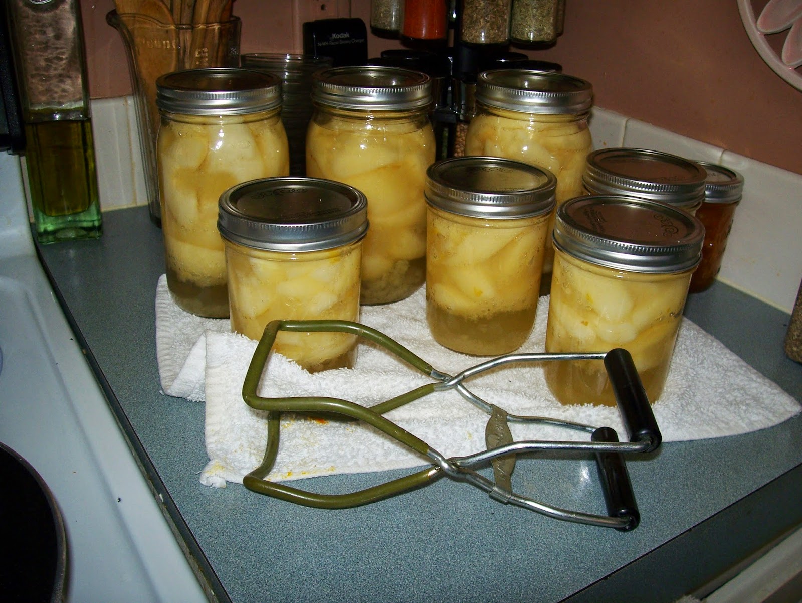 Adrienne's Corner Adventures in Canning Pears...