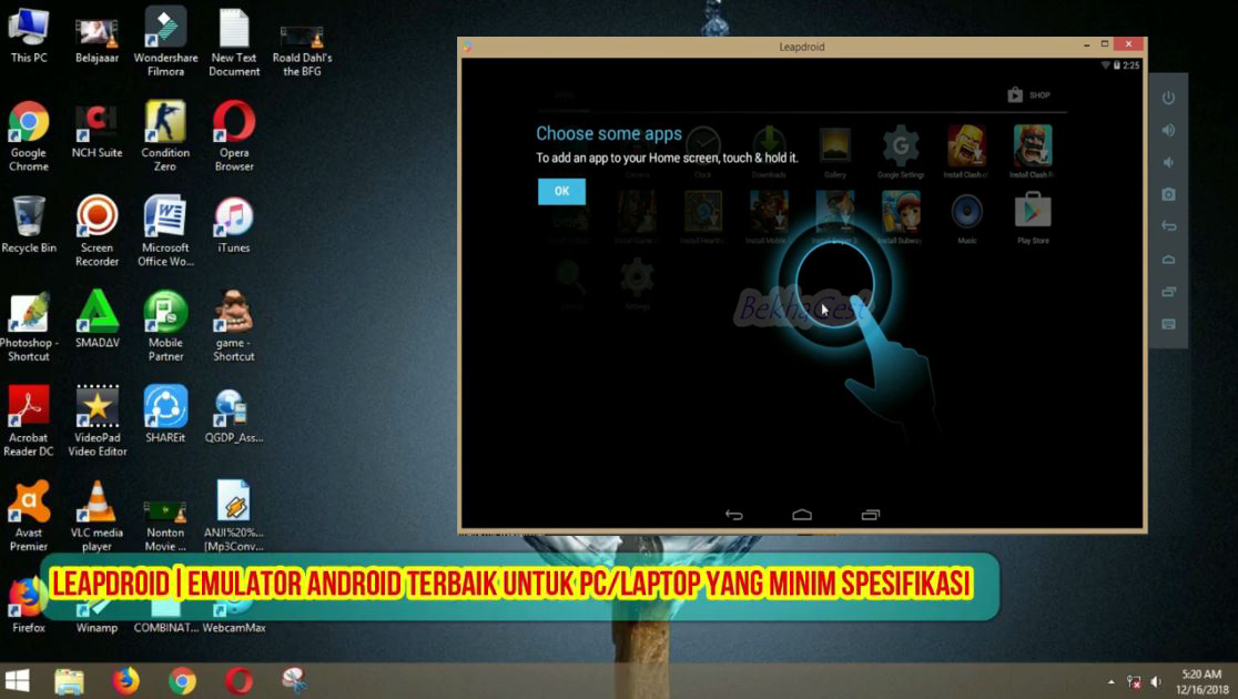 Download Emulator Android Terbaik Leapdroid Terbaru Full Untuk Pc Laptop Yang Minim Spesifikasi Harga Laptop
