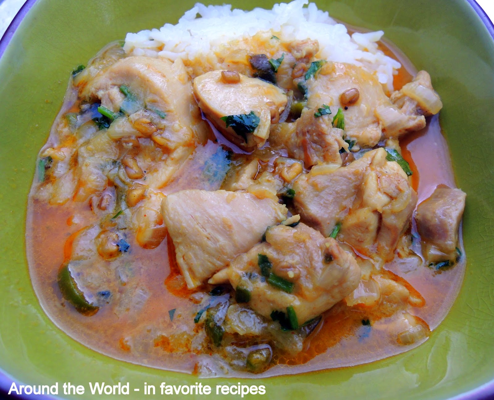Fenugreek Chicken Curry (Methi curry)