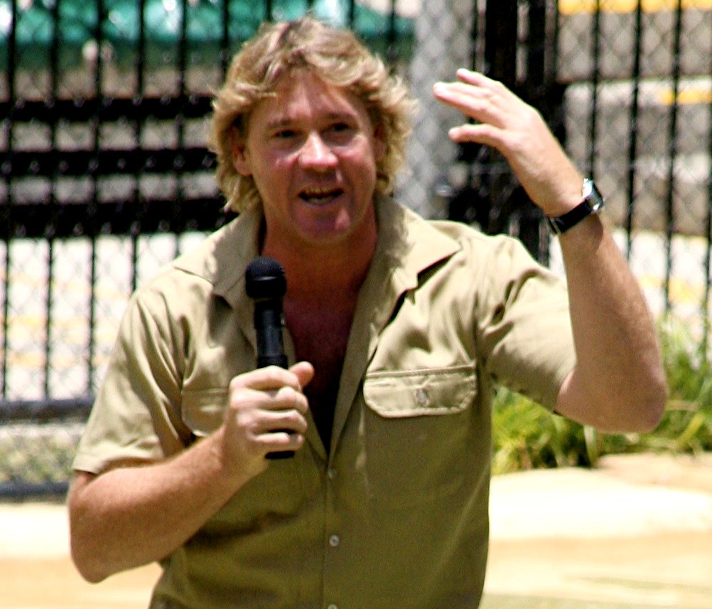 Carroll Bryant: Steve Irwin (Influences) The Crocodile Hunter
