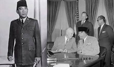gambar misteri tongkat bung karno, Soekarno, Presiden RI pertama kali