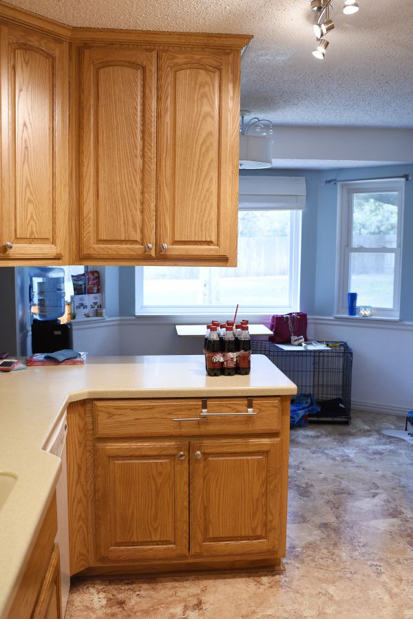 This blogger is attempting a kitchen facelift/renovation for under $1,500 and will DIY most of the work. 