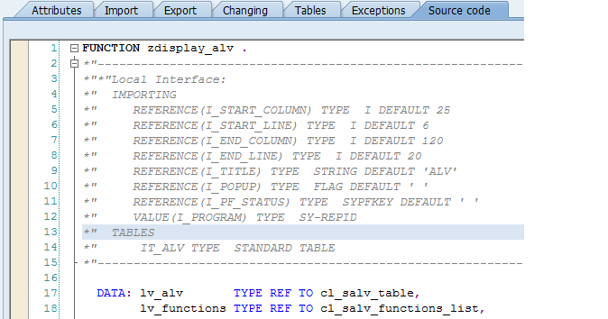 Sample Alv Grid Program Sap