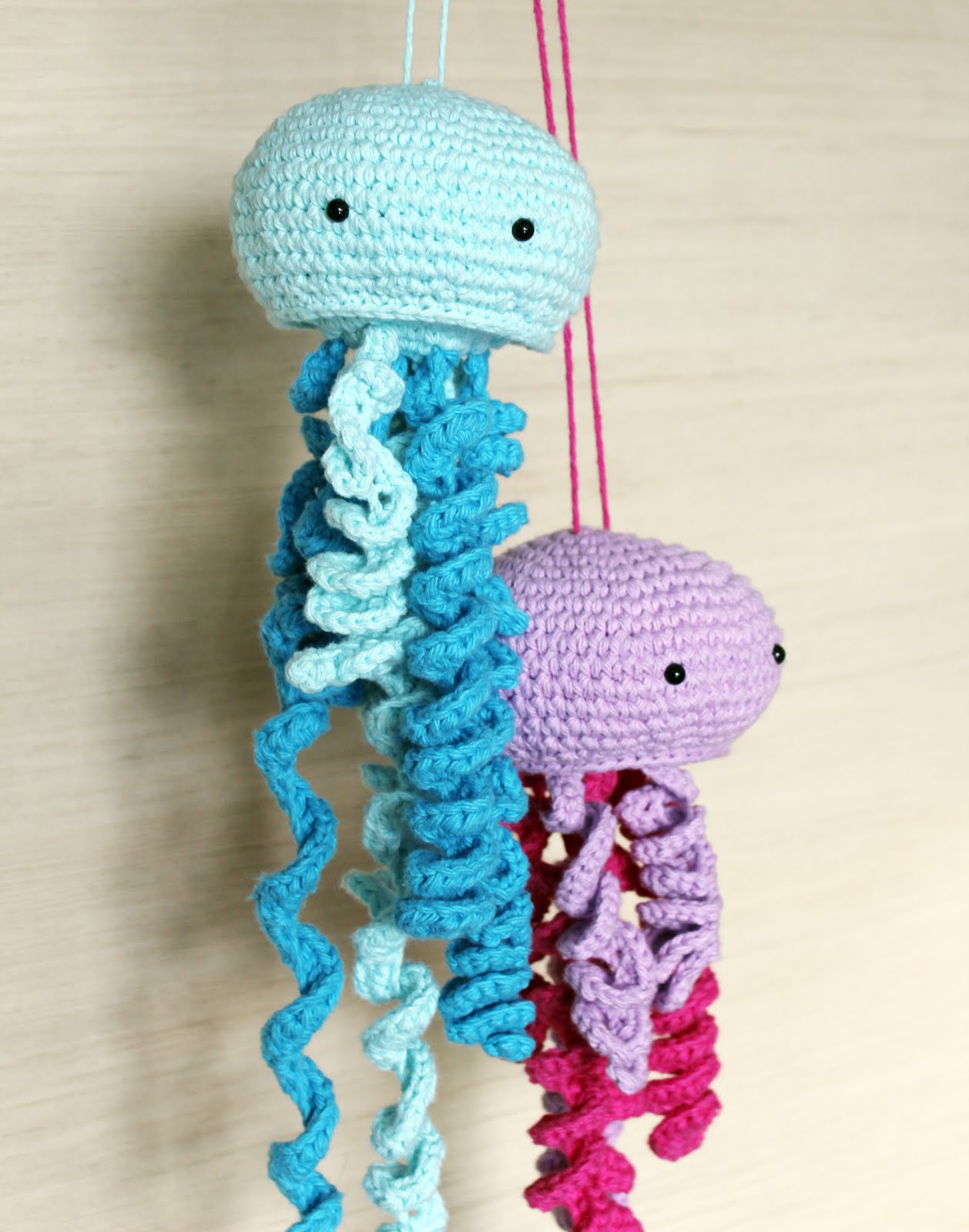 Crochet Jellyfish - Once Upon a Cheerio