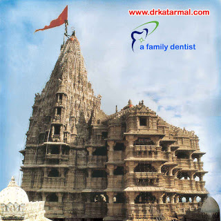 dwarkadhish temple is famous tourist point of jamnagar, mandir of krishna