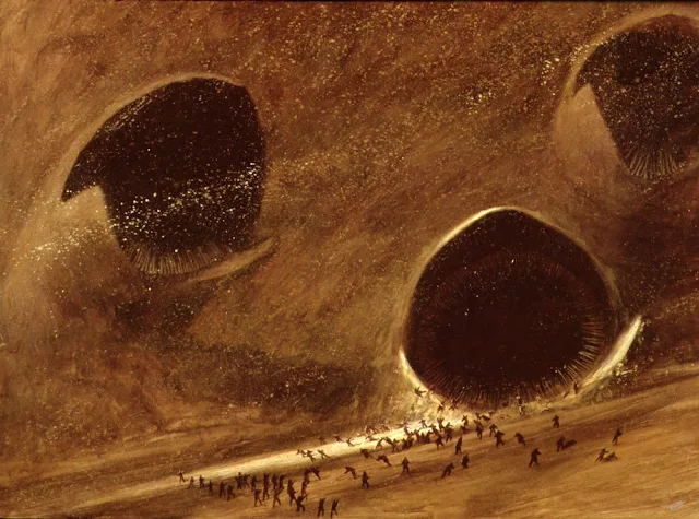 Ilustración de Schoenherr para Dune, de Frank Herbert