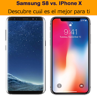 Diferencias-Galaxy-S8-y-iPhone-X