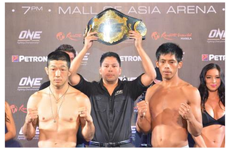 Wazzup Pilipinas News and Events: One Fighting Championship Weign In