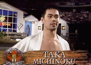 WWF - In Your House 16: Canadian Stampede - Taka Michinoku faced The Great Sasuke