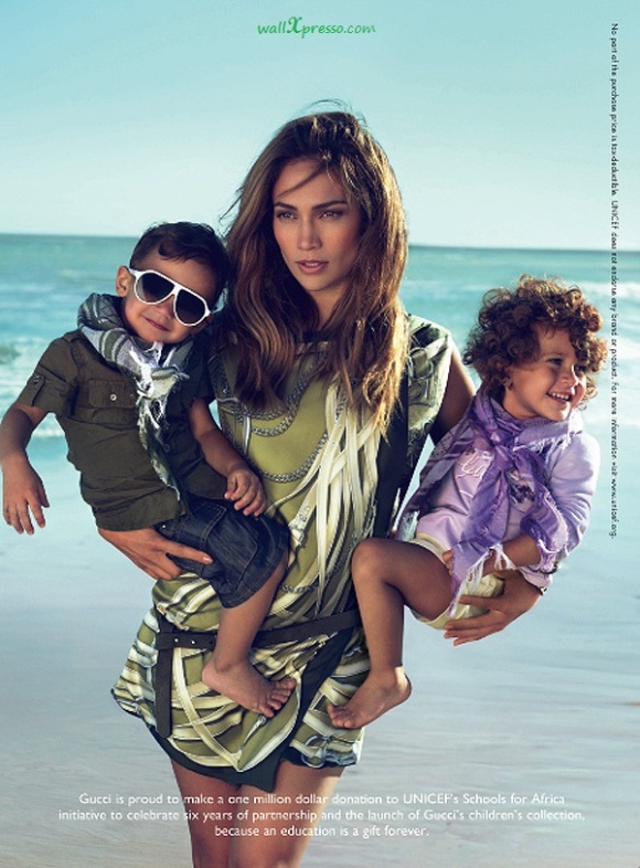jennifer lopez kids gucci. Jennifer Lopez with Kids
