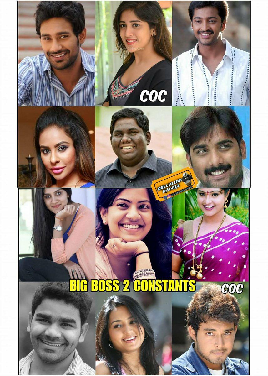 Big Boss 2 Telugu Bigg Boss Telugu Season 2 Contestants Vs Prediction List