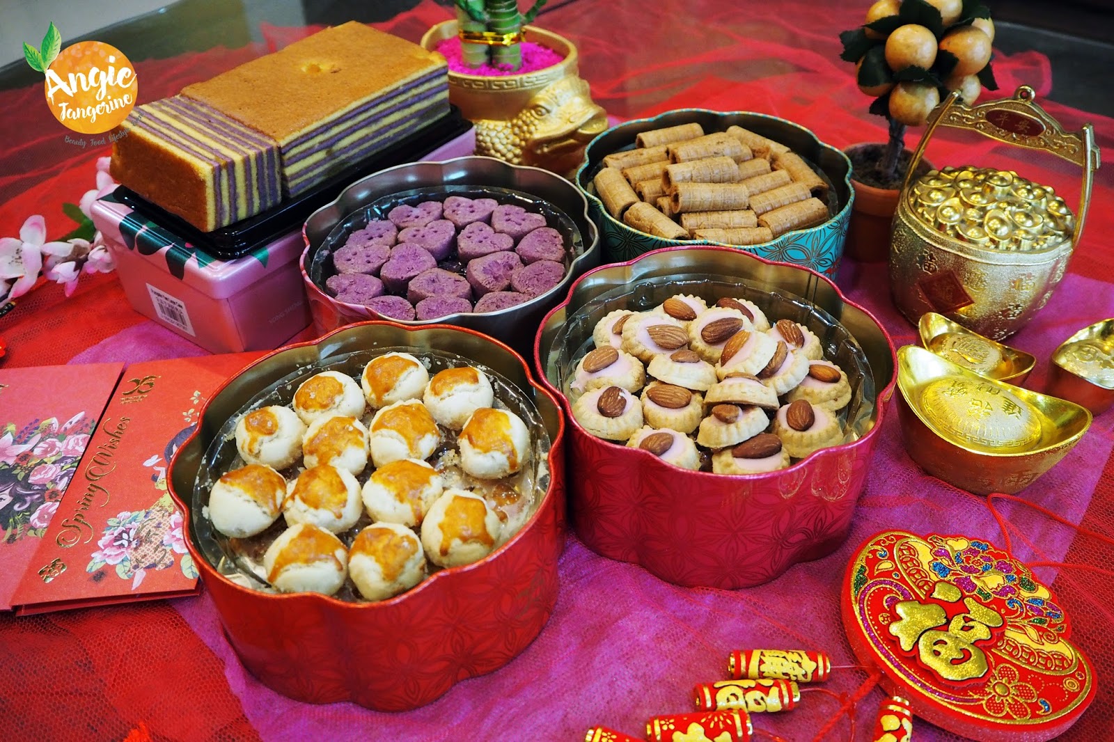 [Review] Nyonya Style Chinese New Year&#039;s Cookies by Yong Sheng Gift Shop - Angie Tangerine