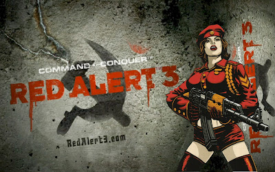 Red Alert 3 Armed Girl AK 47 HD Wallpaper