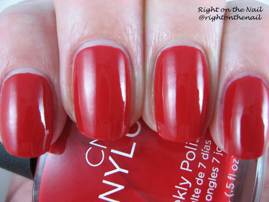 prøve videnskabelig Ud over Right on the Nail: Right on the Nail ~ CND Rouge Red Stocking Stuffer Kit  Swatches and Review