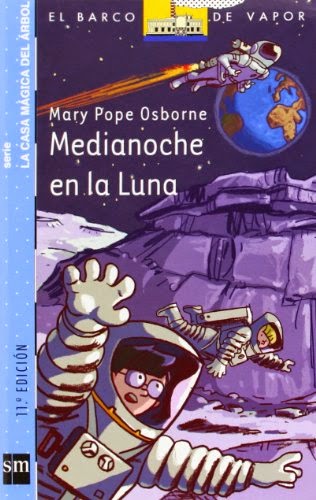 Medianoche en la luna (Mary Pope Osborne)  -- De 7 a 9 años