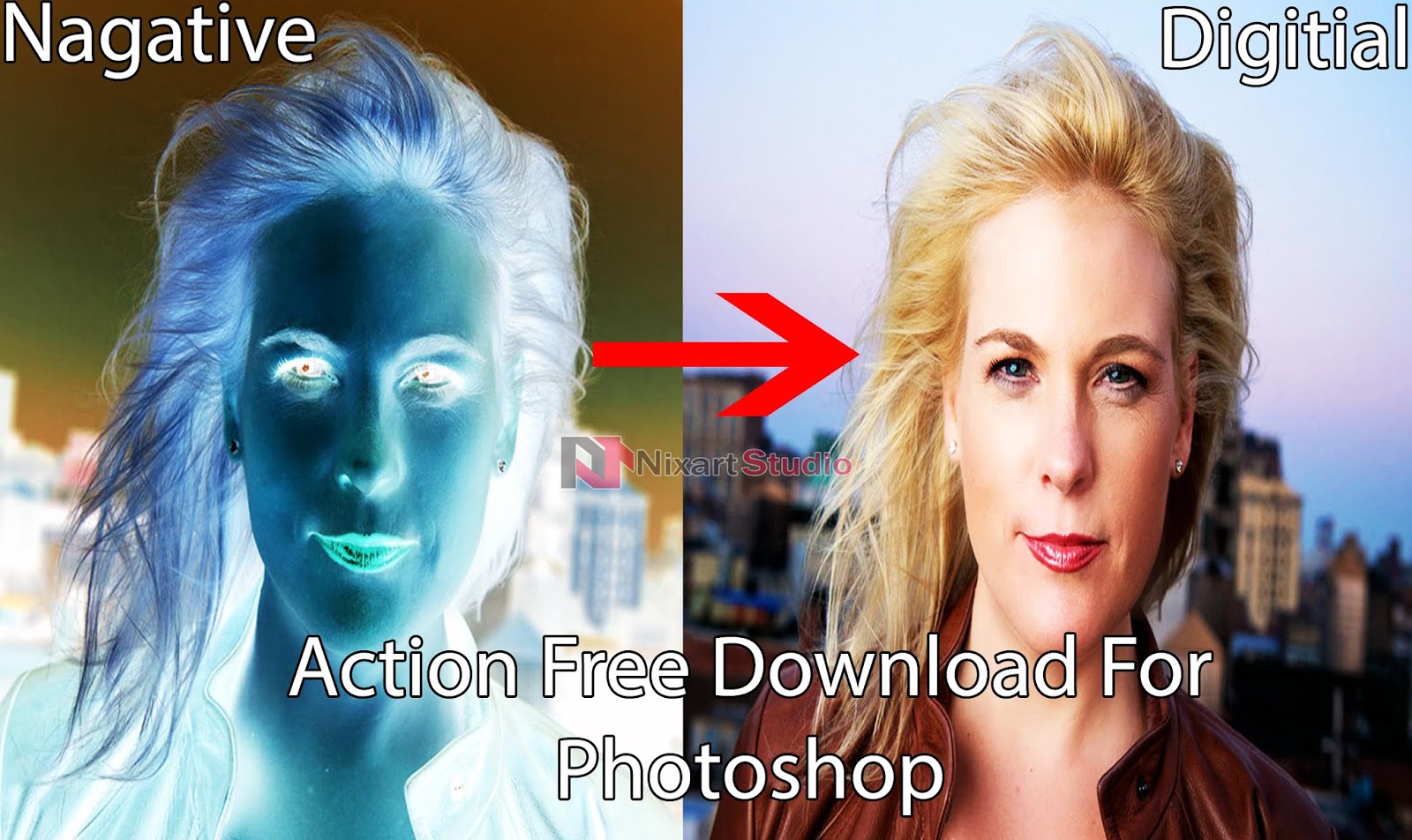 Negative to Positive Action for Nixart Studio