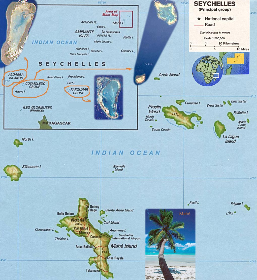 SEYCHELLES - GEOGRAPHICAL MAPS OF SEYCHELLES - Global Encyclopedia™