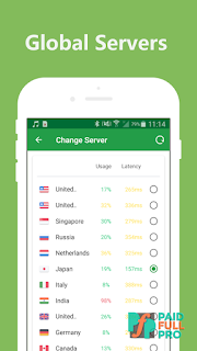 Hotspot VPN is 100% free, unlimited, secured and super easy to use. You can connect to any of the servers below (Sweden, United Kingdom, Denmark, United States, Netherlands, and Canada) to enjoy unlimited online privacy and freedom.