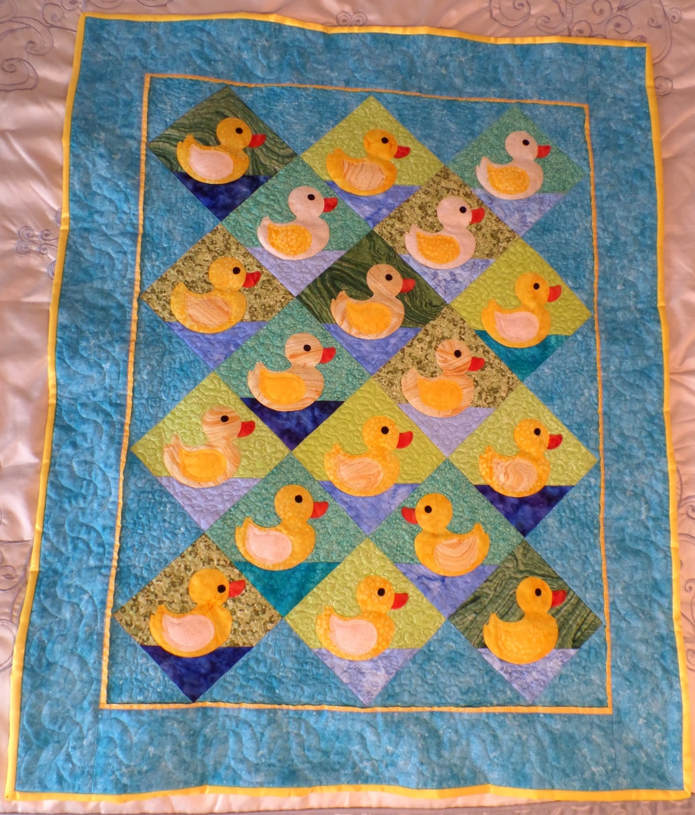 Shenandoah Gateway Farm Rubber Ducky Quilt