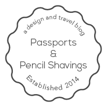 Passports + Pencil Shavings