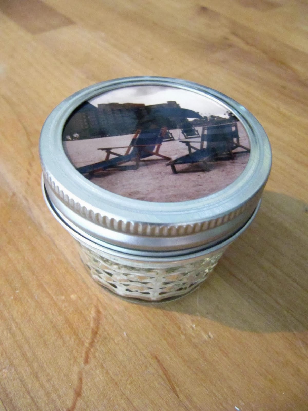 memory box canning jar