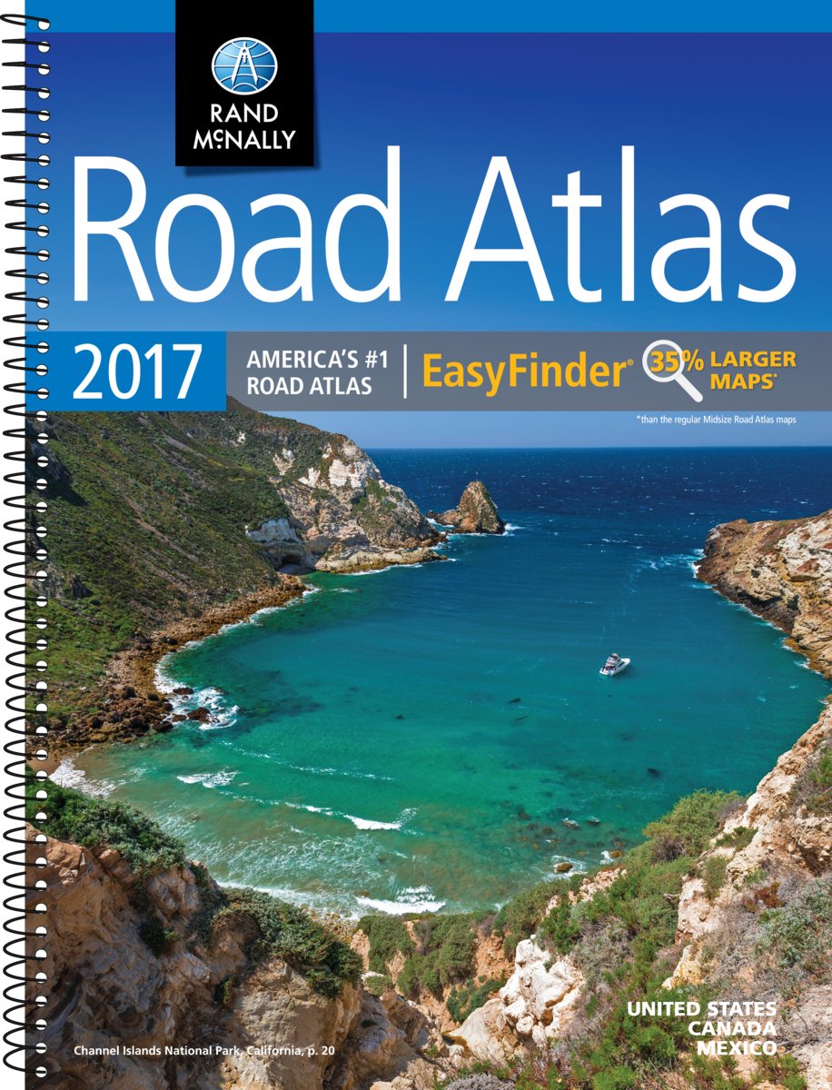 Rand McNally 2017 Midsize Road Atlas