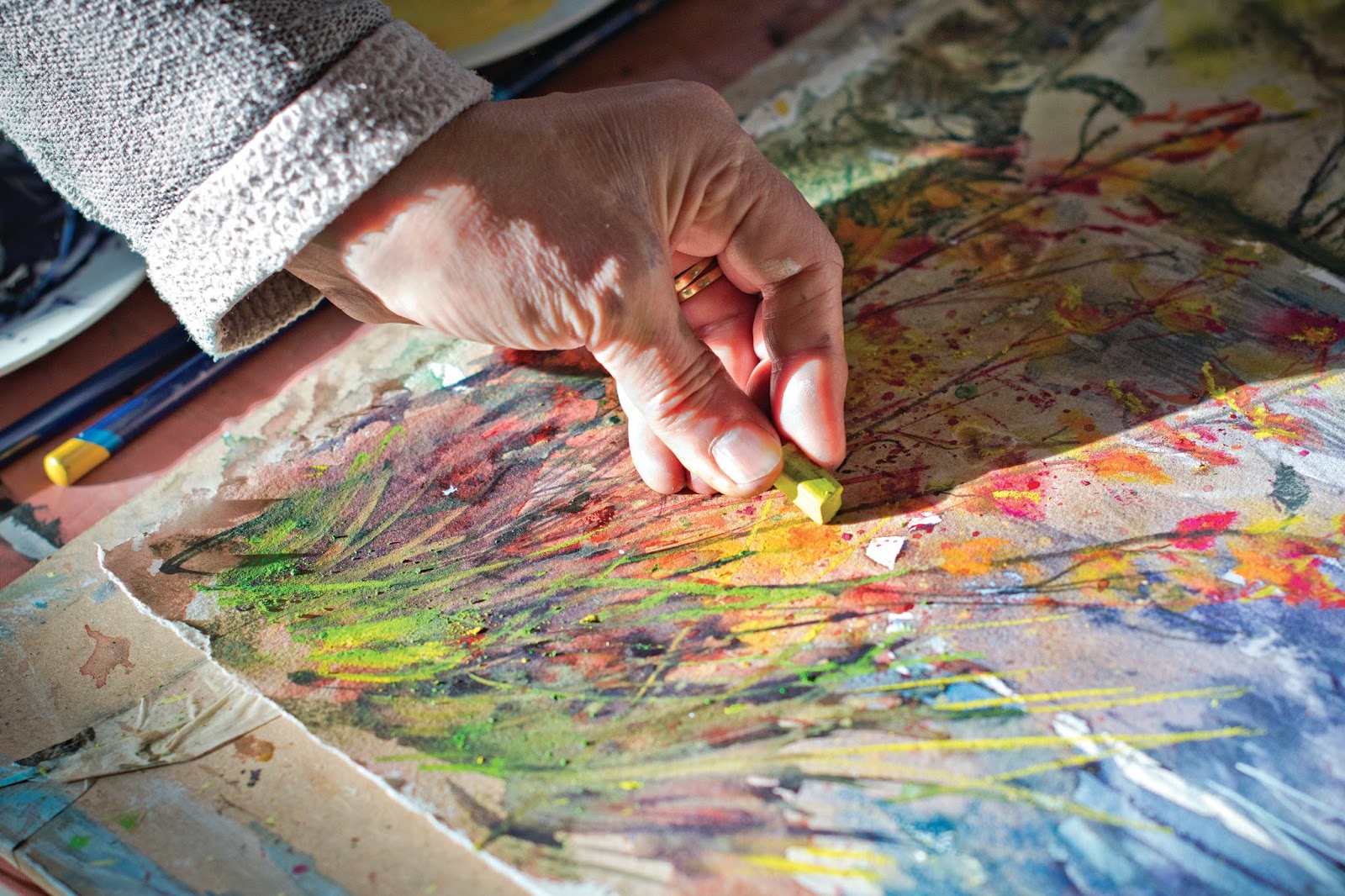 Robert Dutton Artist Derwent 'Inktense' a real hit with