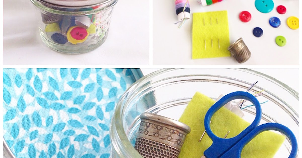 KBB Crafts & Stitches Jelly Jar Sewing Kit