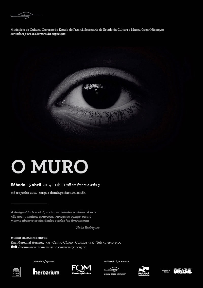 "O MURO' no MON - Museu Oscar Niemeyer - Curitiba