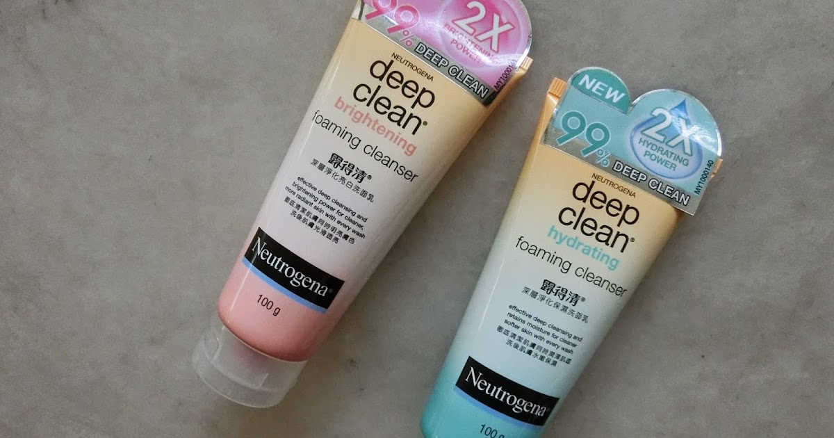 neutrogena deep clean hydrating