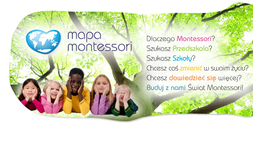 Mapa placówek Montessori / Montessori institutions' map