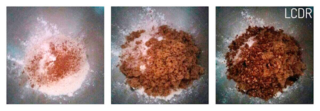 Receta de muffins de pera y granola 01