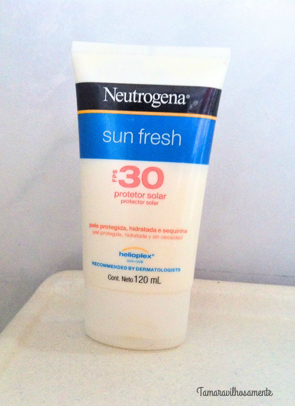 8 produtos de uso diário - protetor solar neutrogena