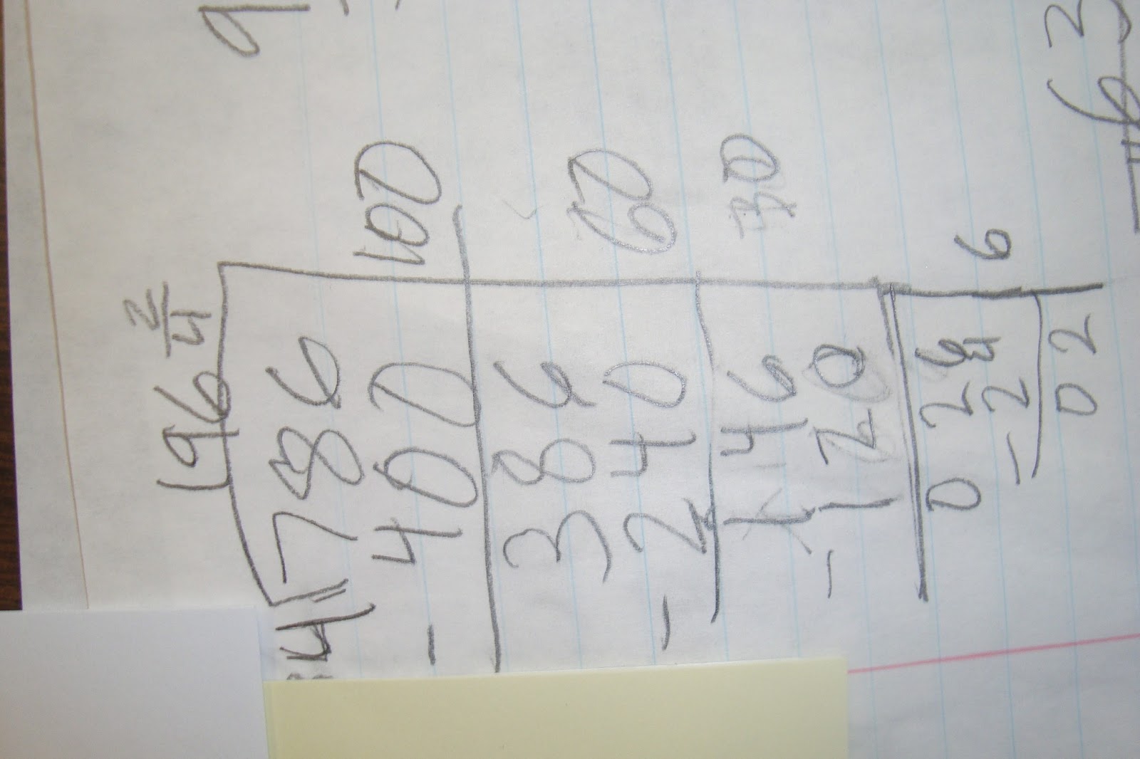 The Elementary Math Maniac Using Partial Quotients To Teach Long Division