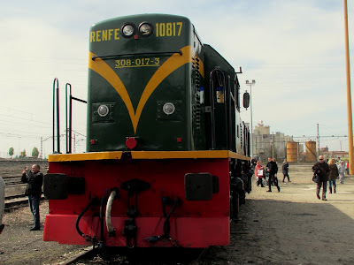 locomotora serie 10000 lleida expo tren  salon ferroviario 2013