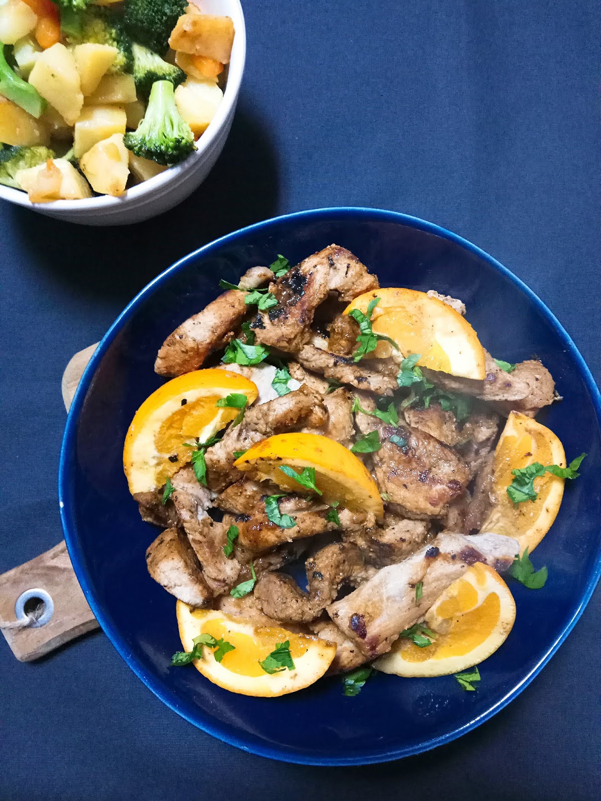 Secretos de Porco com molho de laranja | O Prazer da Cozinha