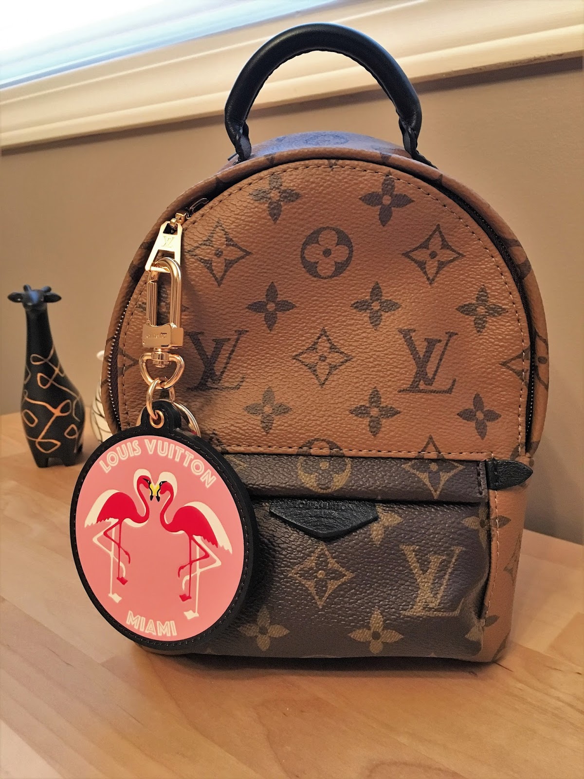 A Mascara Moment: Louis Vuitton Mini Palm Springs Backpack - Reverse Monogram - Review and Photos