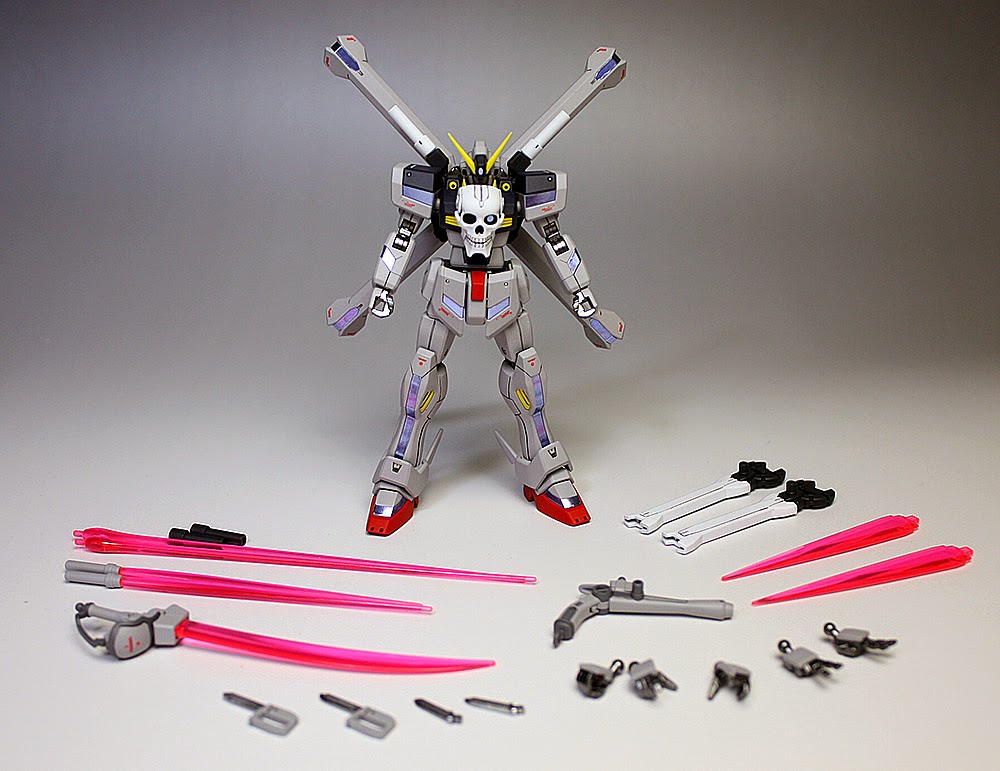 Bandai Hobby Model Kit Crossbone Gundam Maoh - Scala 1/144 (HGBF #14)