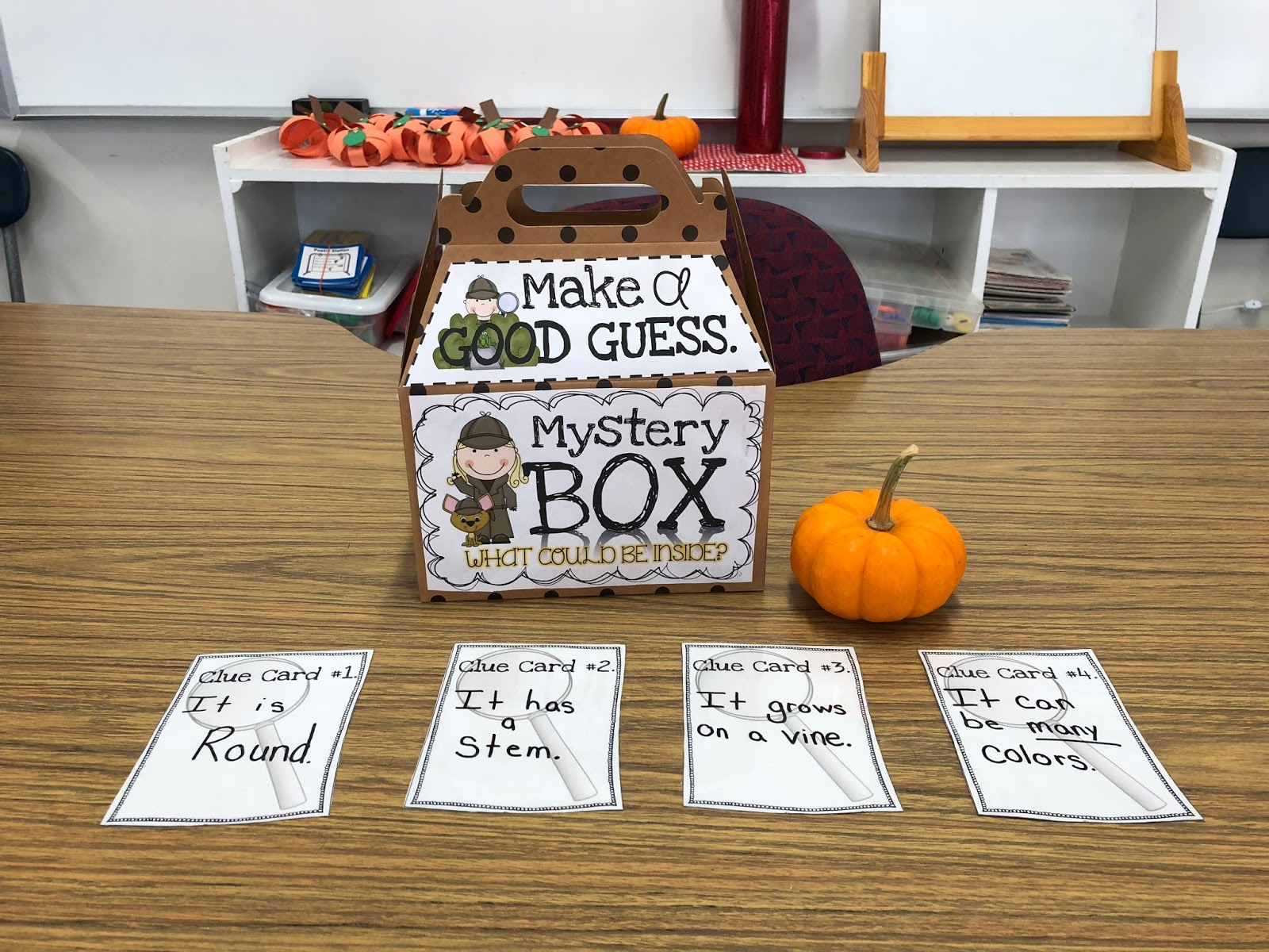 Miss. Richards Classroom Mystery Box!