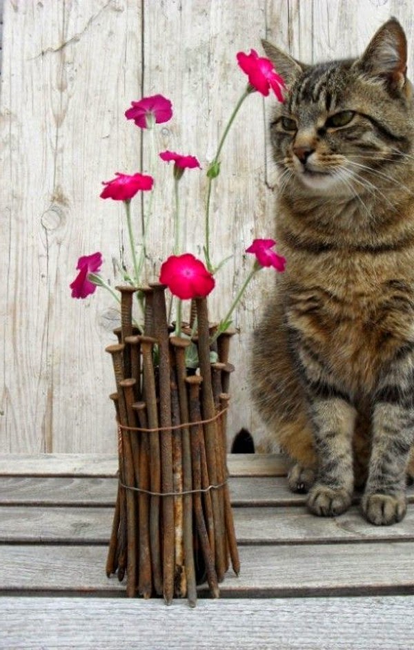 Cut flowers in enchanting decoration ideas