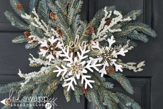 Beautiful snowflakes for walls, wreaths or even your tree from Heidi Swapp. @jamiepate for @heidiswapp