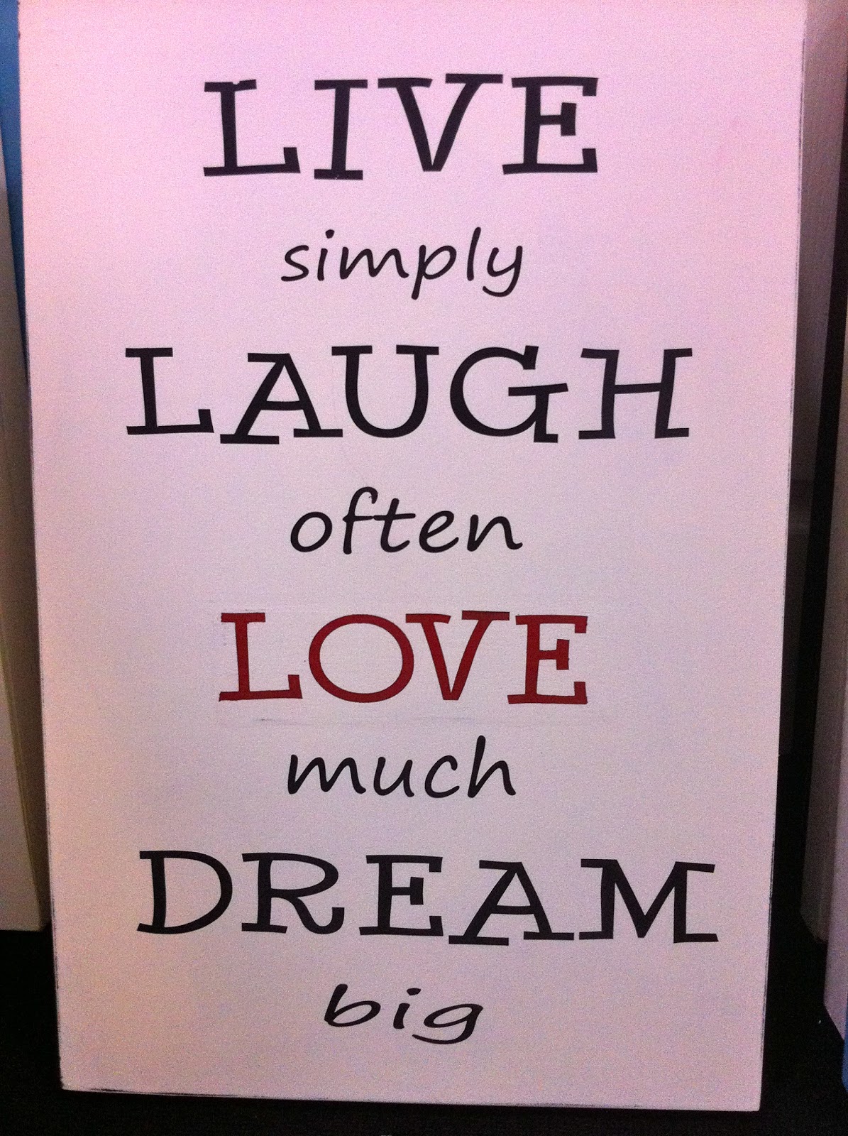 E & L designs Live Laugh Love Dream E & L designs Live Laugh Love Dream