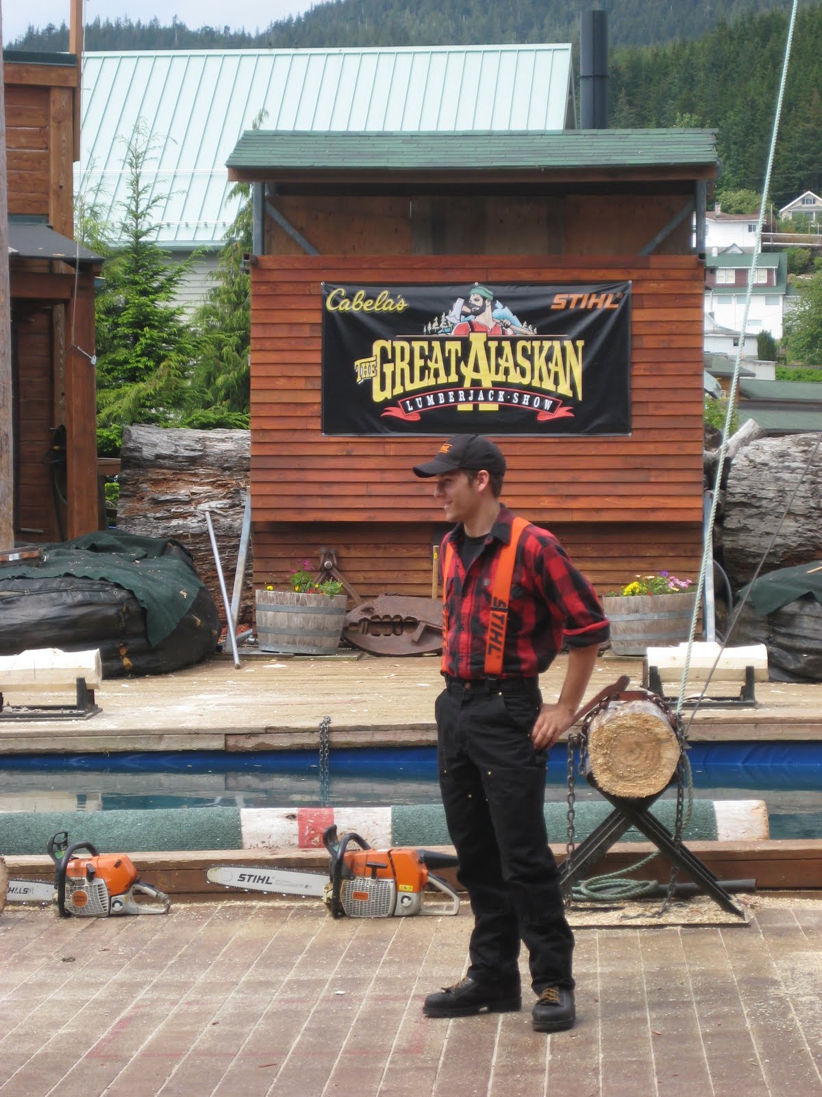 Rachel Around the World Great Alaska Lumberjack Show