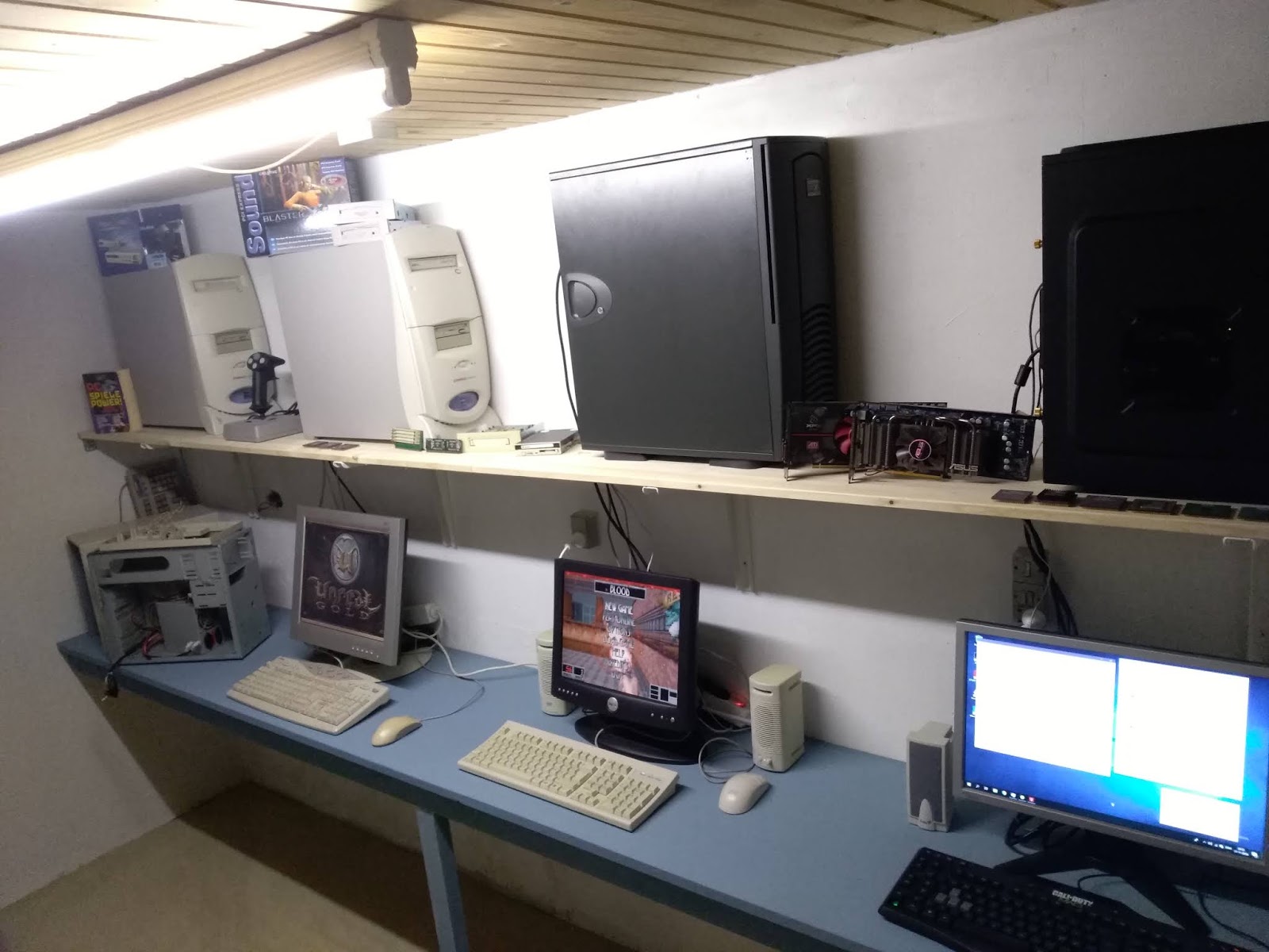 Gameroom 2.0 begynder at tage form.
